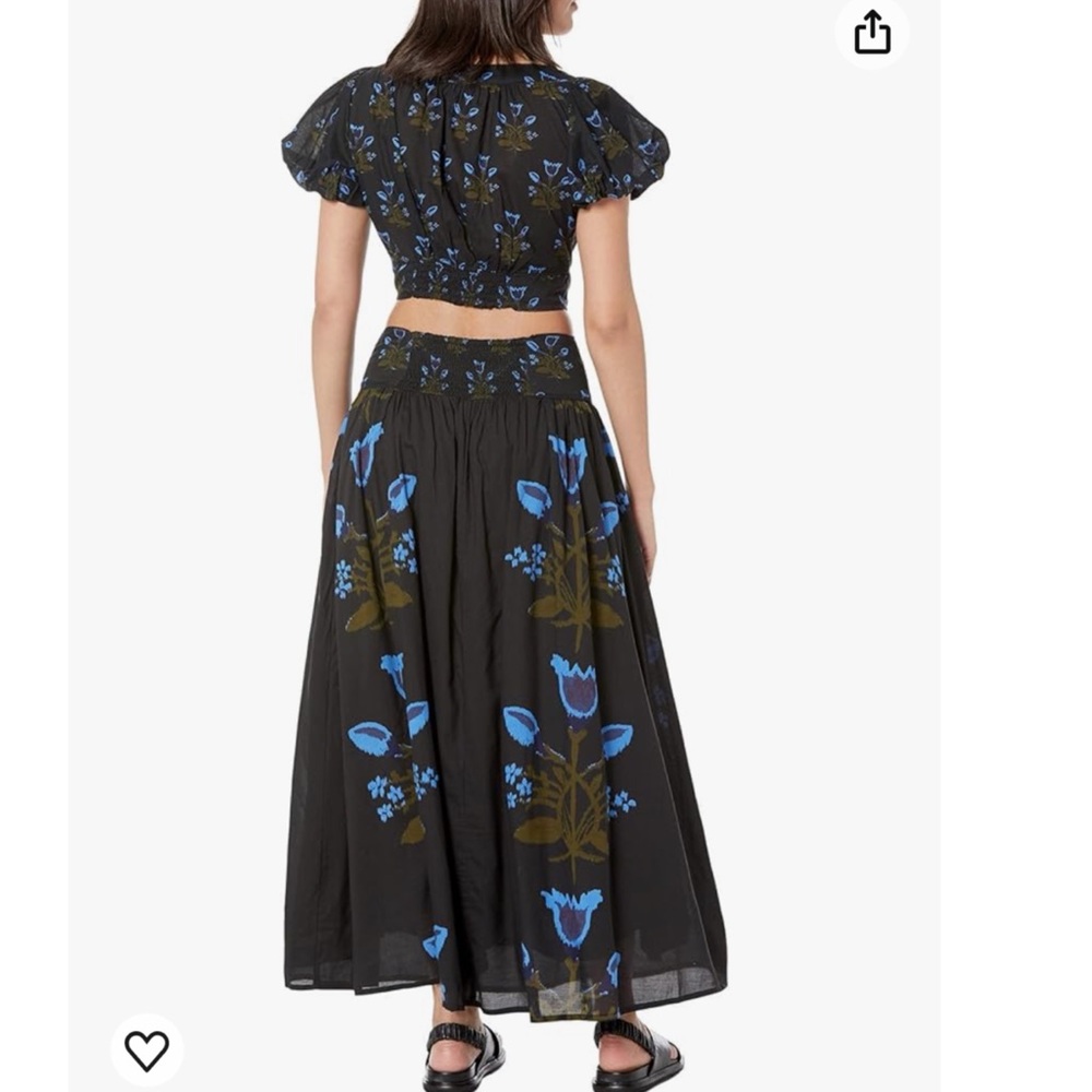 {NWOT} $148 FREE PEOPLE Easy To Love Set in Black Combo - Picture 3 of 8